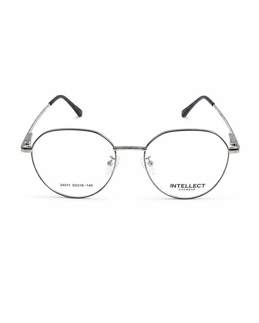 LONDON BOYS Round Metal Frame Eyewear – Rose Gold